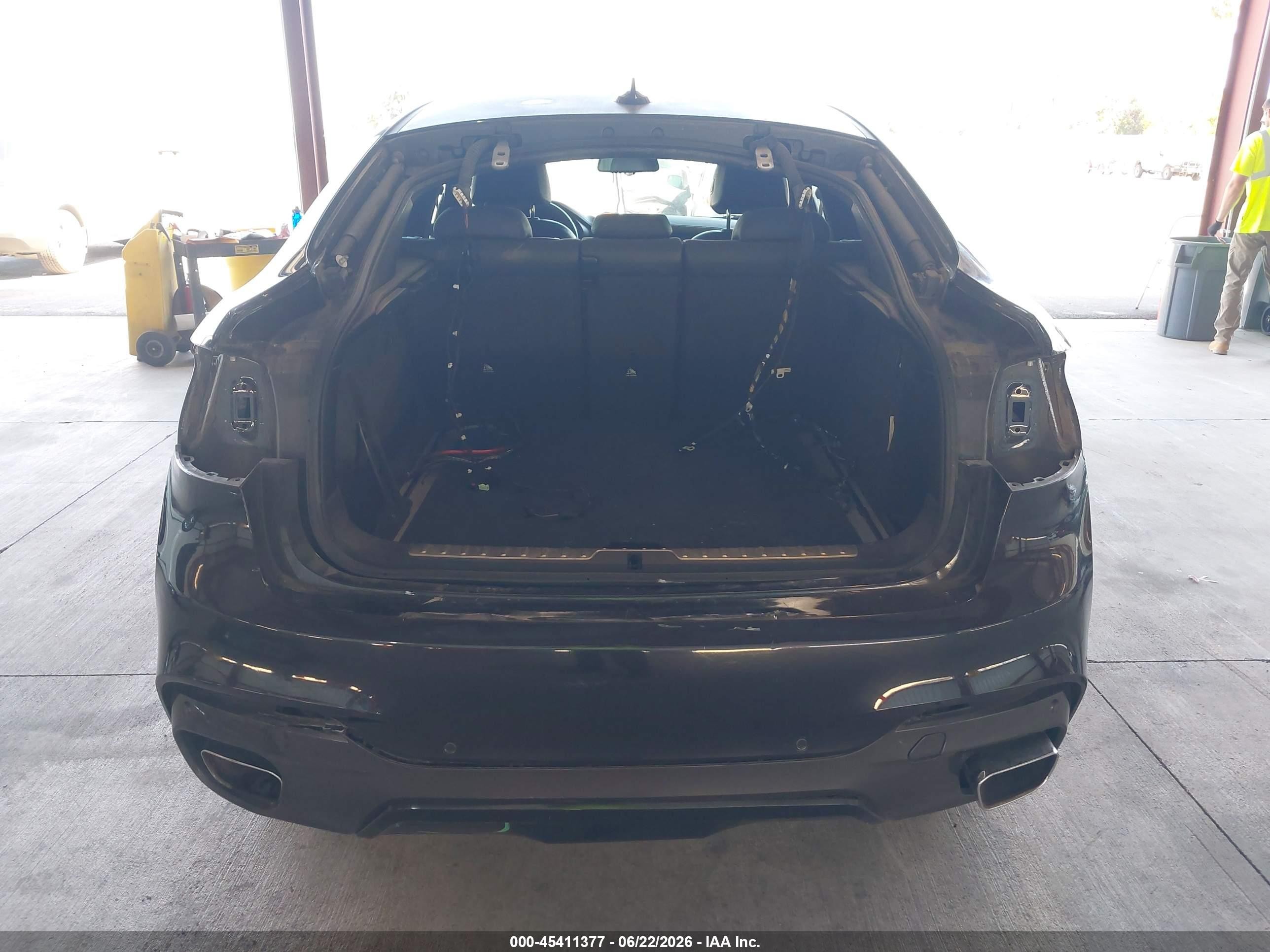 2015 Bmw X6 Xdrive35i Black vin: 5UXKU2C58F0F95075