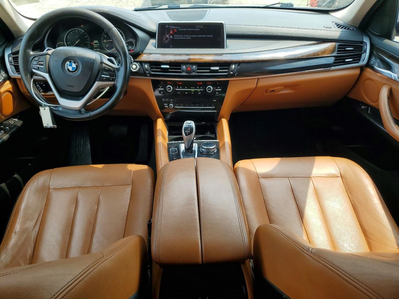 2015 Bmw X6 Xdrive35i Black vin: 5UXKU2C58F0F95271