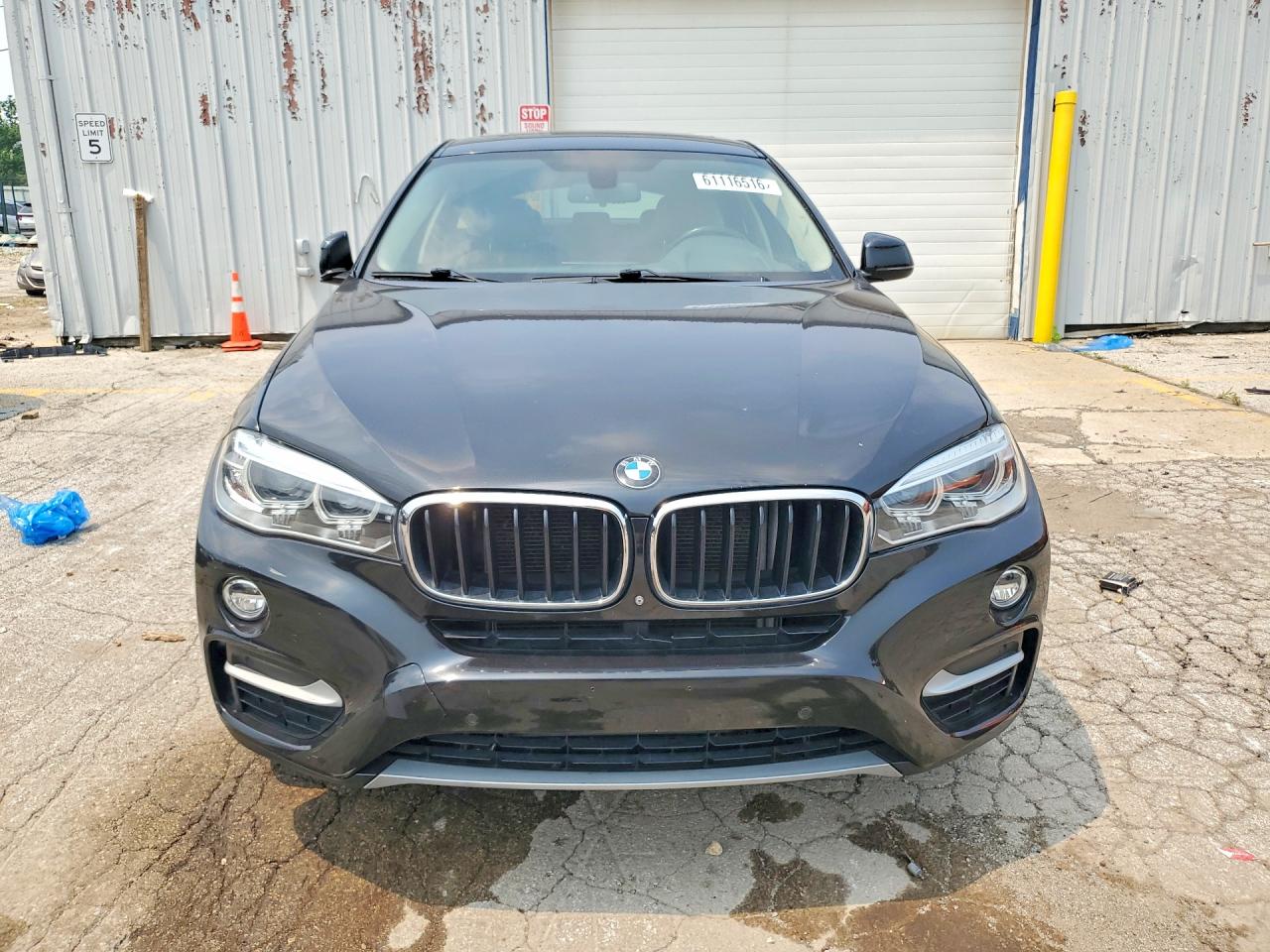 2015 Bmw X6 Xdrive35i Black vin: 5UXKU2C58F0F95271