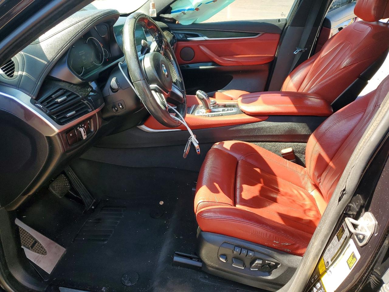 2015 Bmw X6 Xdrive35i Blue vin: 5UXKU2C58F0N77849