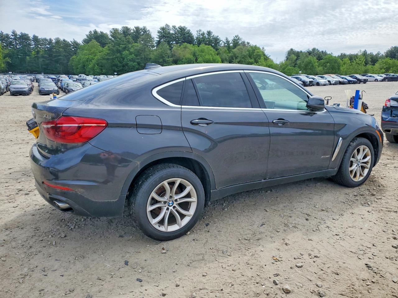 2015 Bmw X6 Xdrive35i Серый vin: 5UXKU2C5XF0N76668