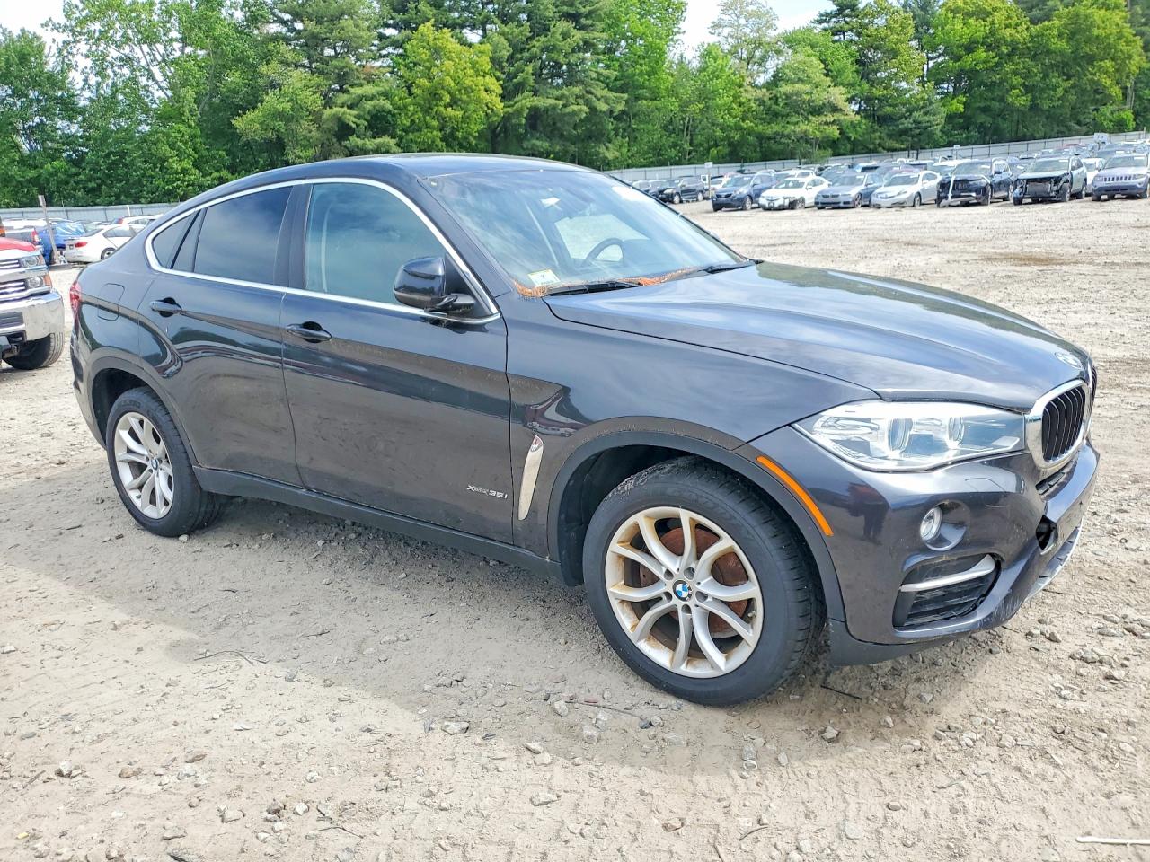 2015 Bmw X6 Xdrive35i Серый vin: 5UXKU2C5XF0N76668