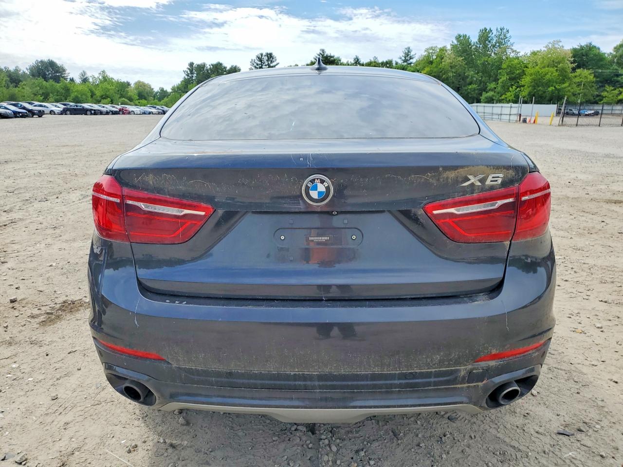 2015 Bmw X6 Xdrive35i Серый vin: 5UXKU2C5XF0N76668