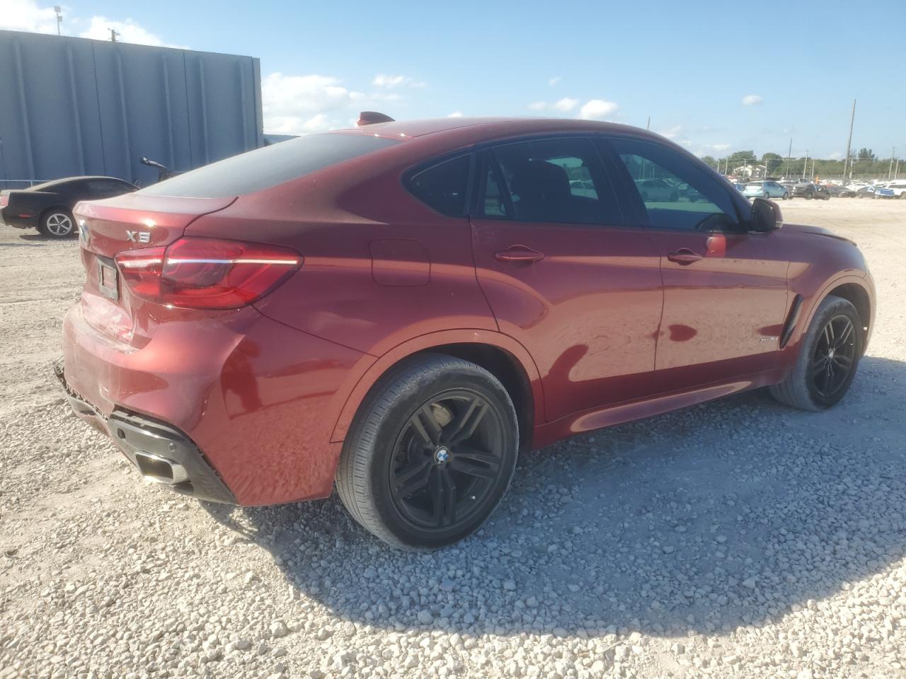 2018 Bmw X6 Xdrive35i Red vin: 5UXKU2C5XJ0X49212