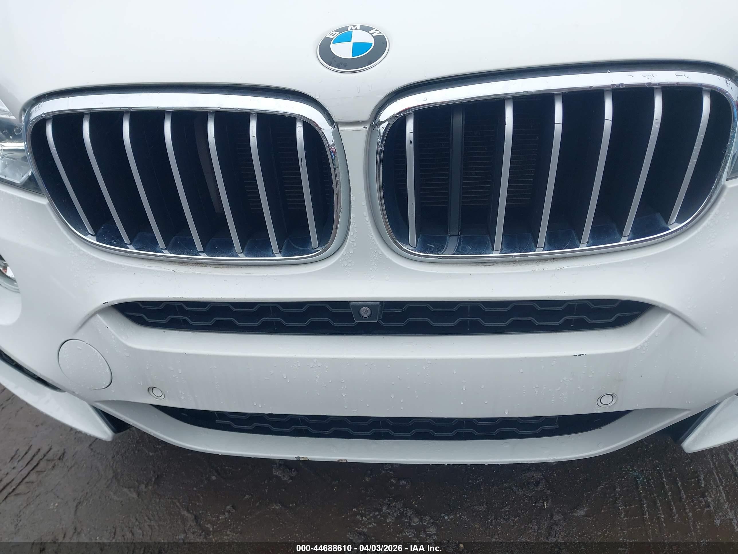 2017 Bmw X6 Xdrive50i White vin: 5UXKU6C36H0W38608