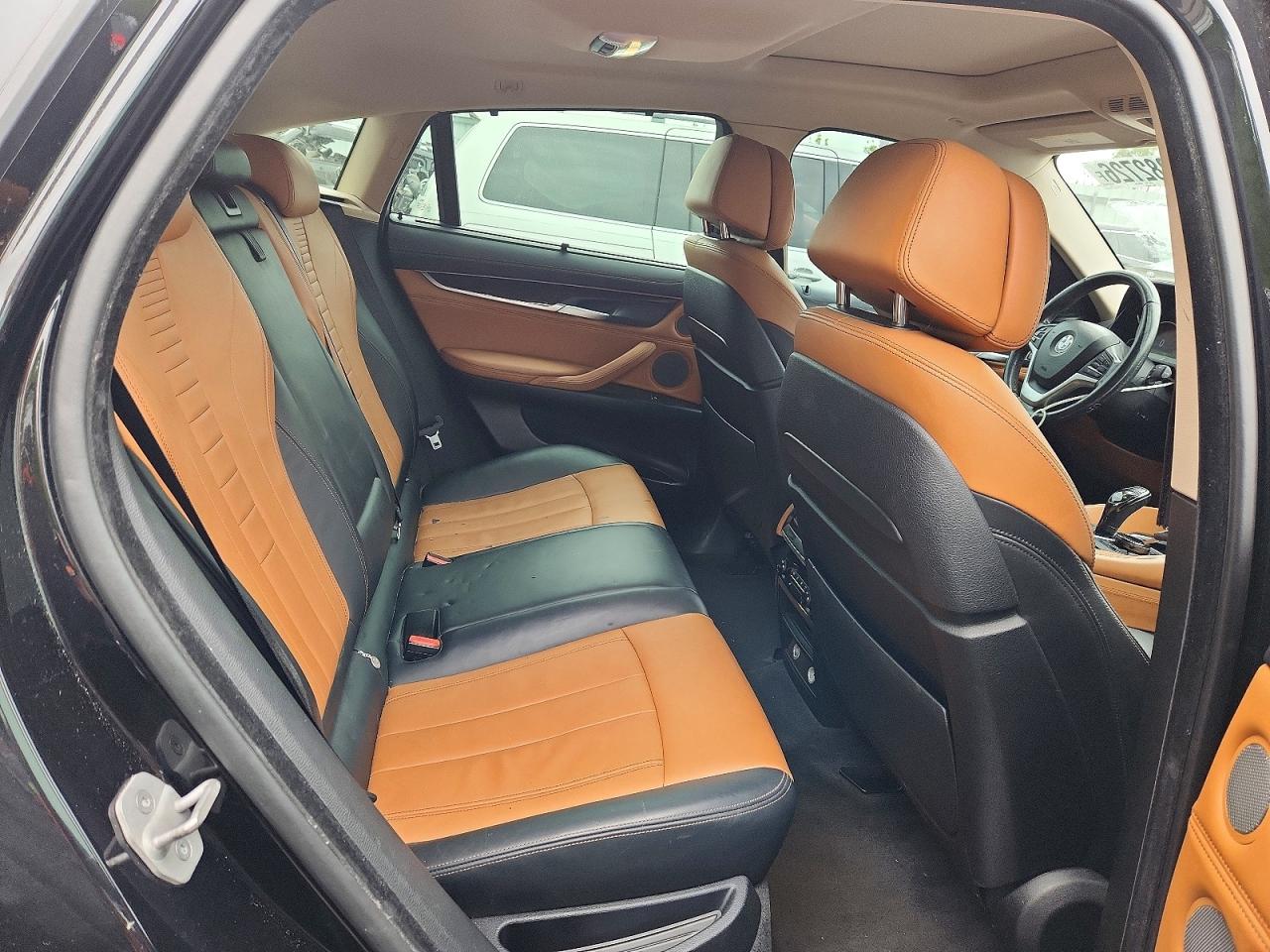 2015 Bmw X6 Xdrive50i Black vin: 5UXKU6C50F0F94039