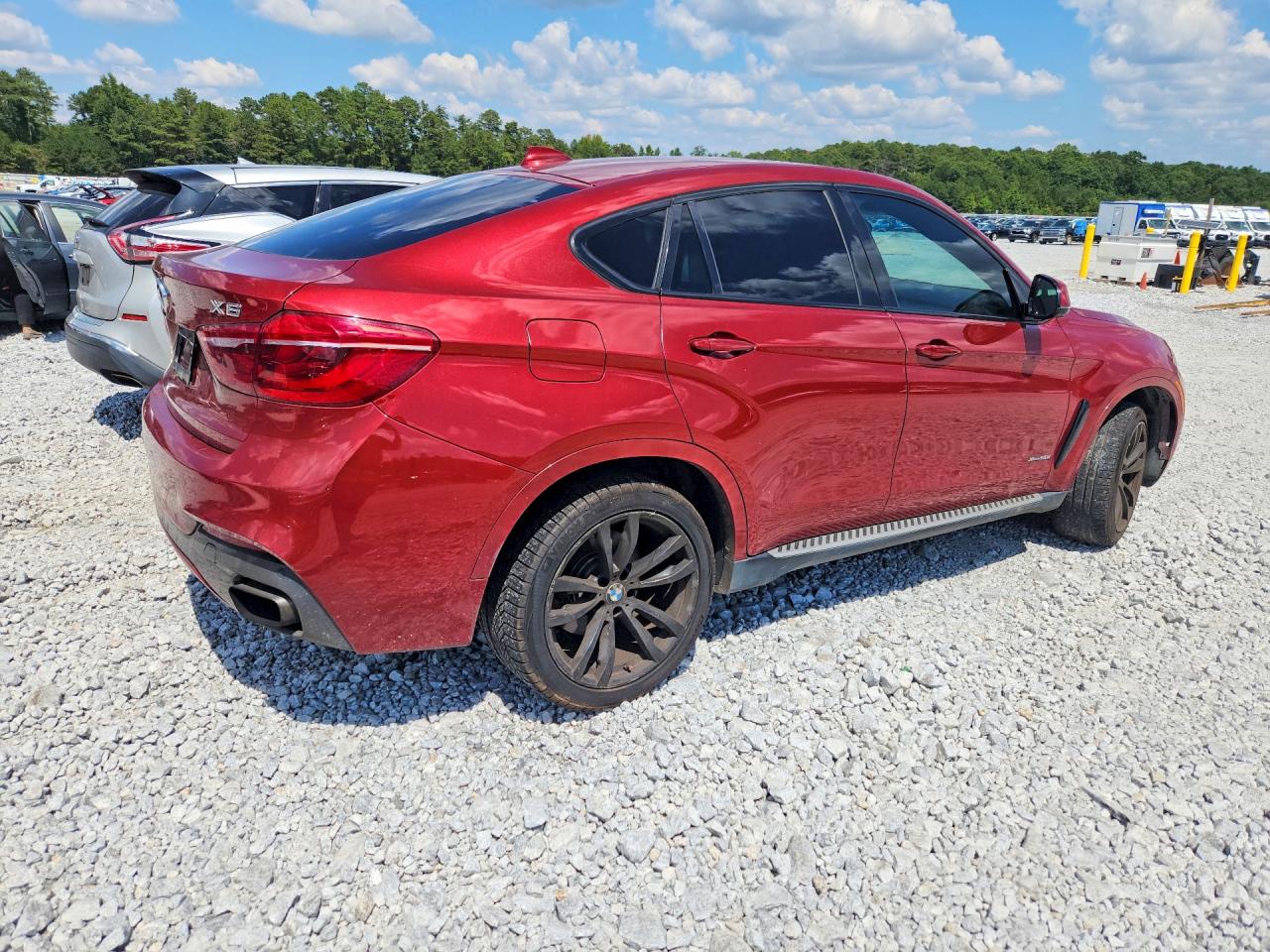2015 Bmw X6 Xdrive50i Burgundy vin: 5UXKU6C54F0F94206