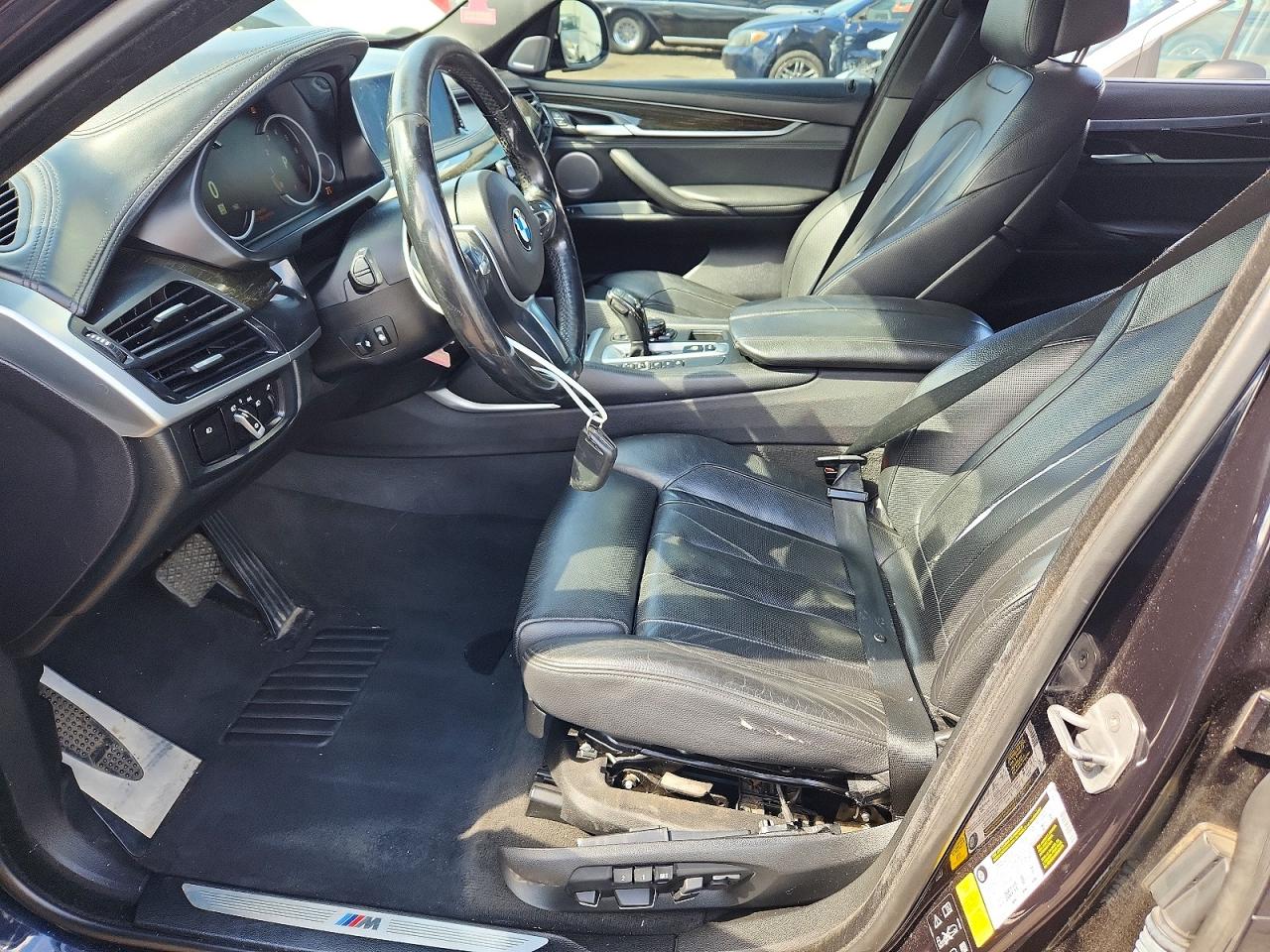 2015 Bmw X6 Xdrive50i Blue vin: 5UXKU6C54F0F94383