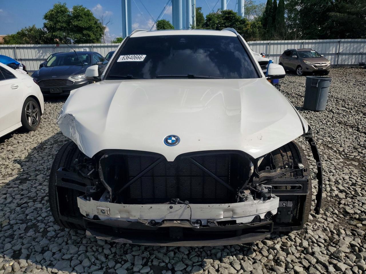 2022 Bmw X5 Xdrive45e White vin: 5UXTA6C01N9H53016