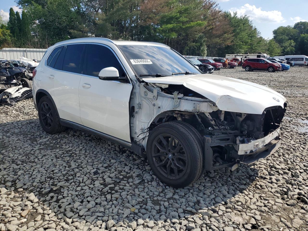 2022 Bmw X5 Xdrive45e White vin: 5UXTA6C01N9H53016
