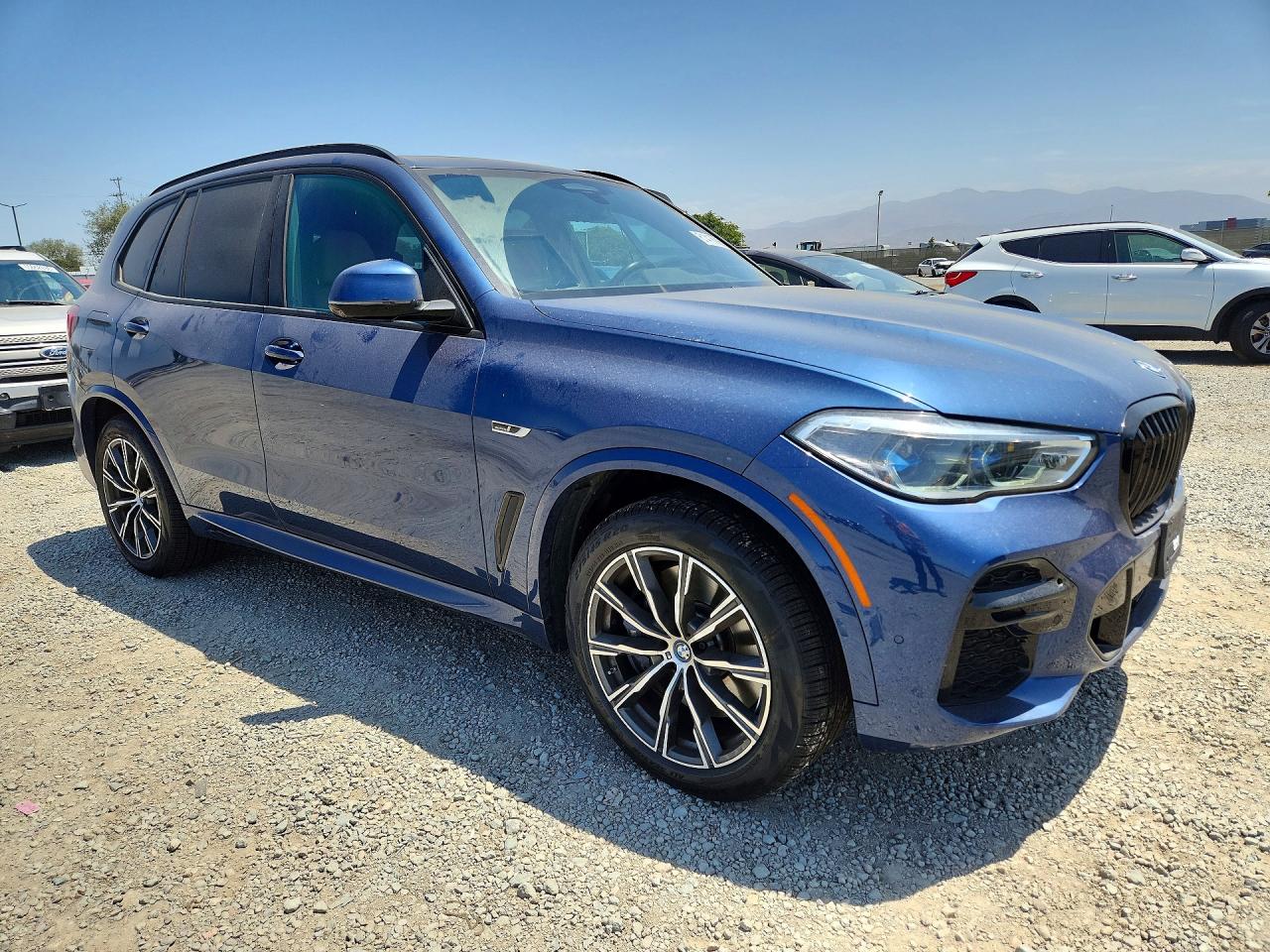 2023 Bmw X5 Xdrive45e Blue vin: 5UXTA6C03P9N60754