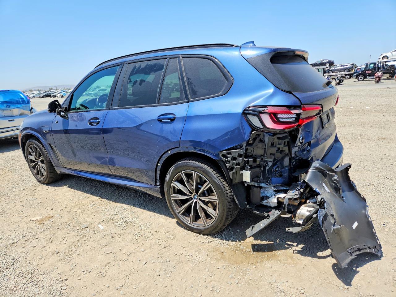 2023 Bmw X5 Xdrive45e Blue vin: 5UXTA6C03P9N60754