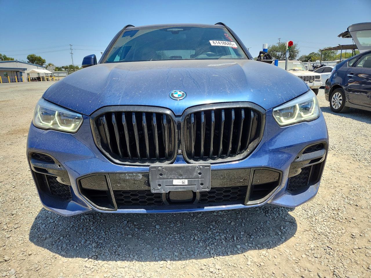 2023 Bmw X5 Xdrive45e Blue vin: 5UXTA6C03P9N60754