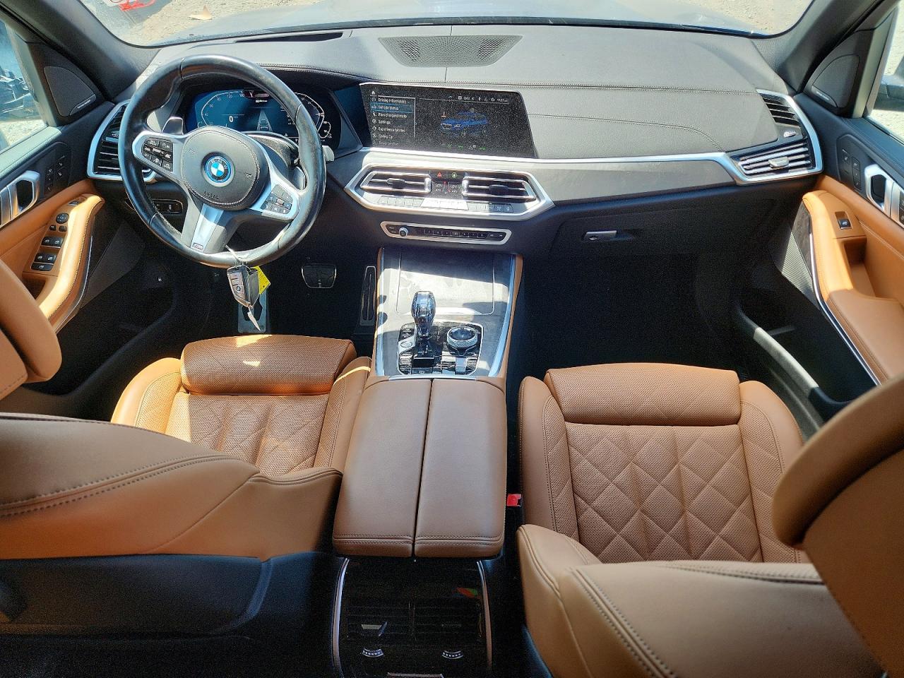 2023 Bmw X5 Xdrive45e Blue vin: 5UXTA6C03P9N60754