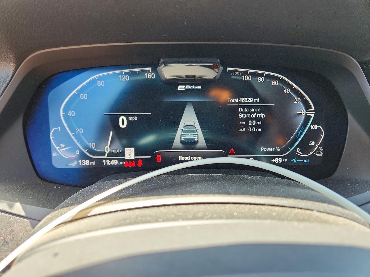 2023 Bmw X5 Xdrive45e Blue vin: 5UXTA6C03P9N60754