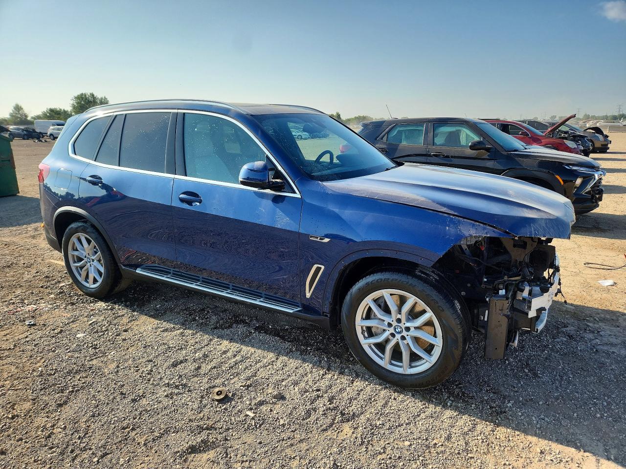 2023 Bmw X5 Xdrive45e Синий vin: 5UXTA6C03P9R06429