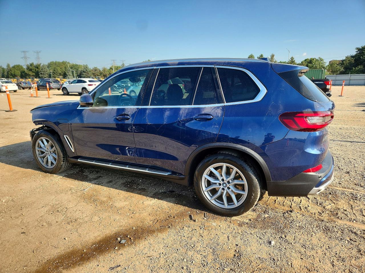 2023 Bmw X5 Xdrive45e Синий vin: 5UXTA6C03P9R06429