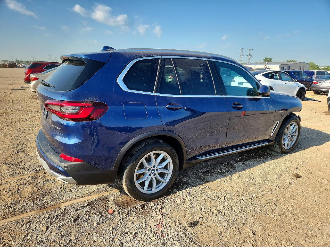 2023 Bmw X5 Xdrive45e Синий vin: 5UXTA6C03P9R06429