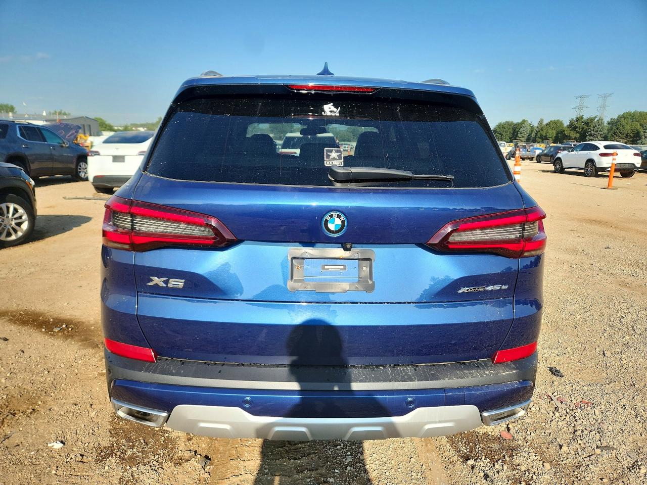 2023 Bmw X5 Xdrive45e Синий vin: 5UXTA6C03P9R06429