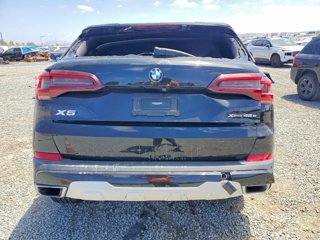 2021 Bmw X5 Xdrive45e Black vin: 5UXTA6C05M9F51407