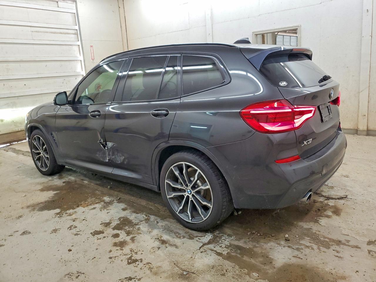 2019 Bmw X3 Sdrive30i Черный vin: 5UXTR7C51KLF27387