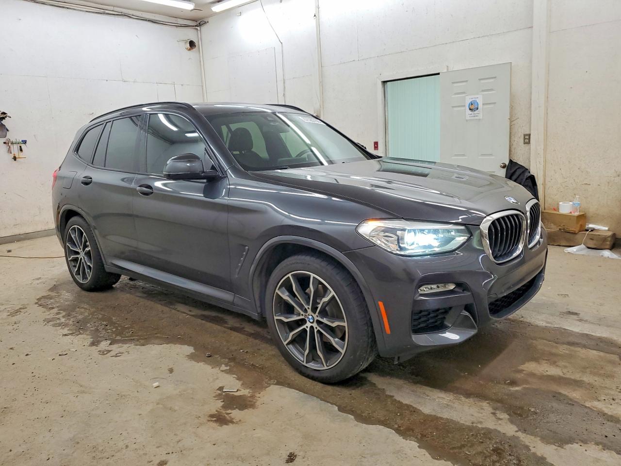 2019 Bmw X3 Sdrive30i Черный vin: 5UXTR7C51KLF27387