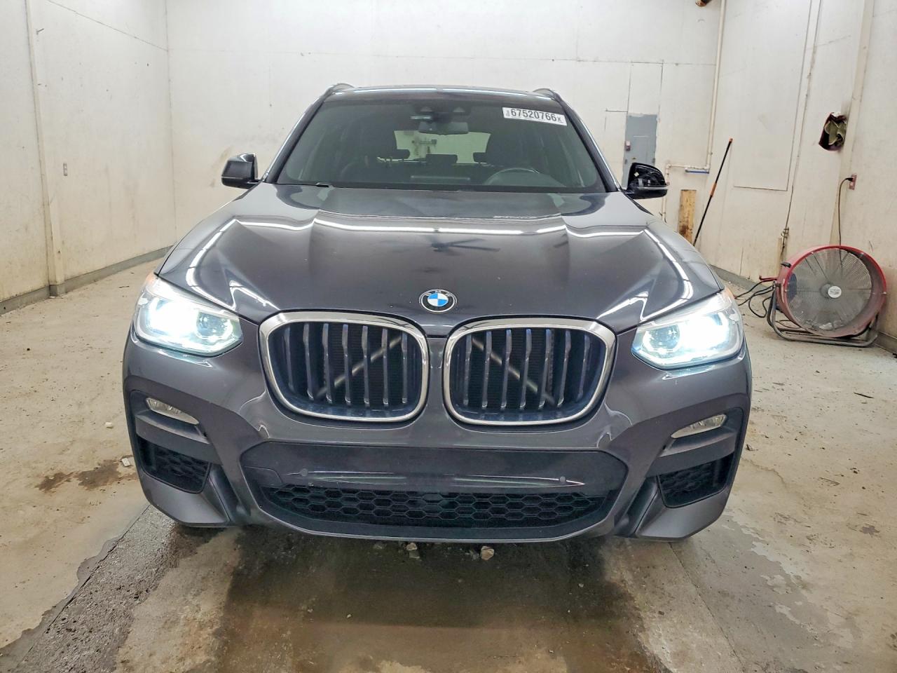 2019 Bmw X3 Sdrive30i Черный vin: 5UXTR7C51KLF27387