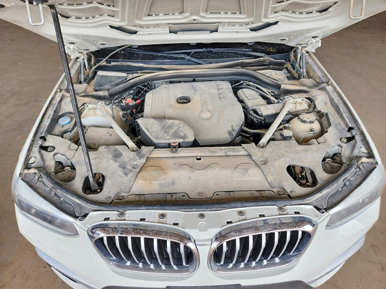 2019 Bmw X3 Sdrive30i White vin: 5UXTR7C52KLF23655