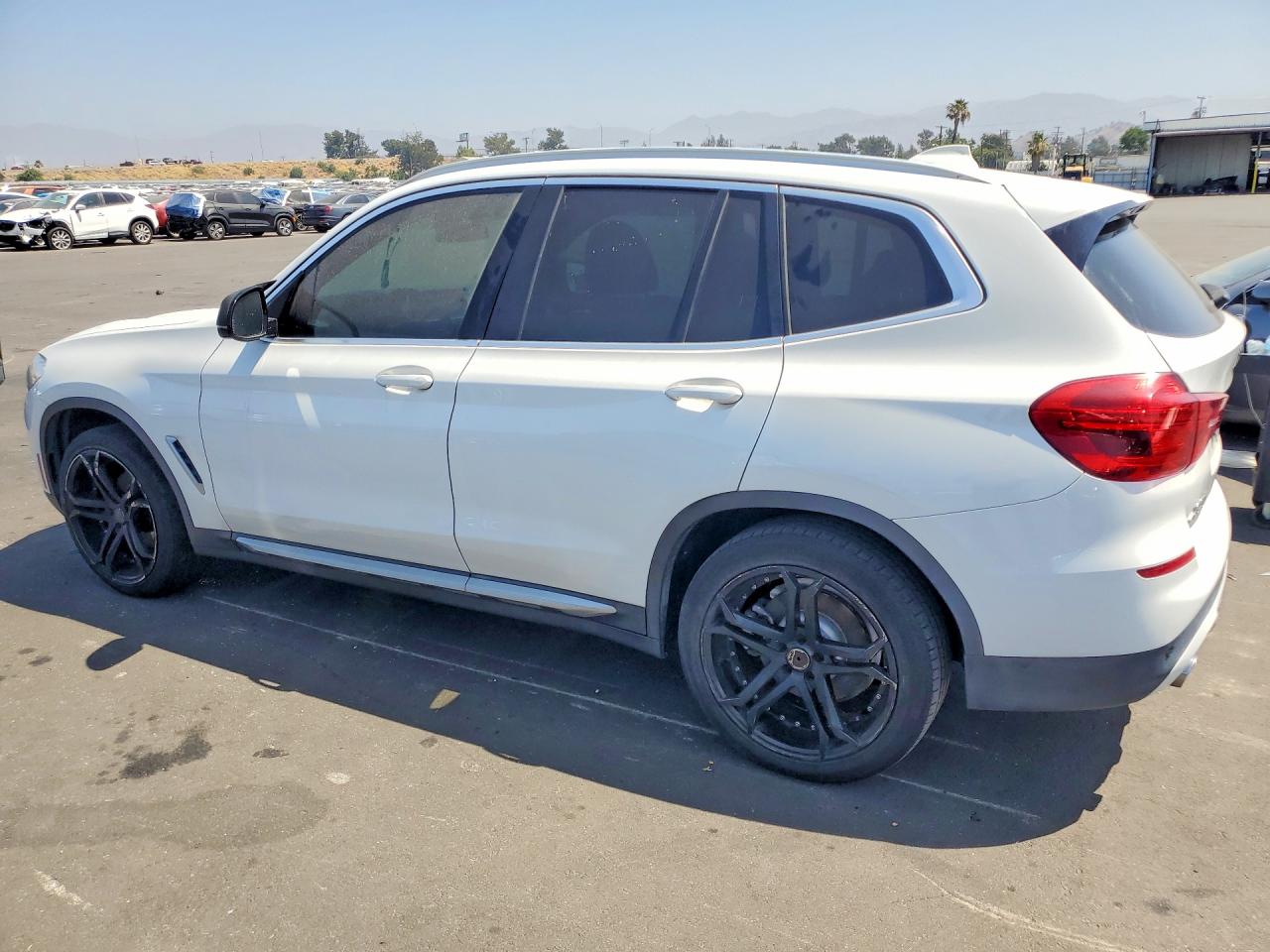 2019 Bmw X3 Sdrive30i White vin: 5UXTR7C55KLF24525