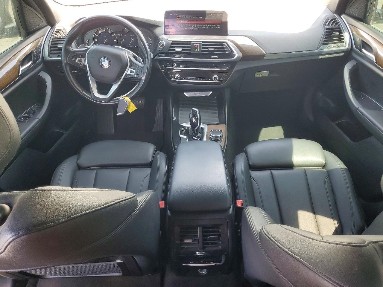 2019 Bmw X3 Sdrive30i White vin: 5UXTR7C55KLF24525