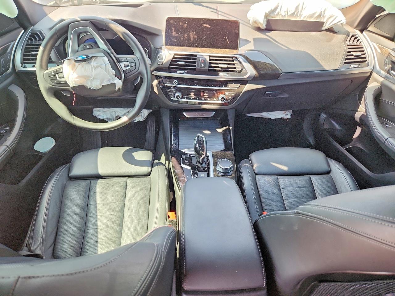 2019 Bmw X3 Sdrive30i Black vin: 5UXTR7C58KLF32649