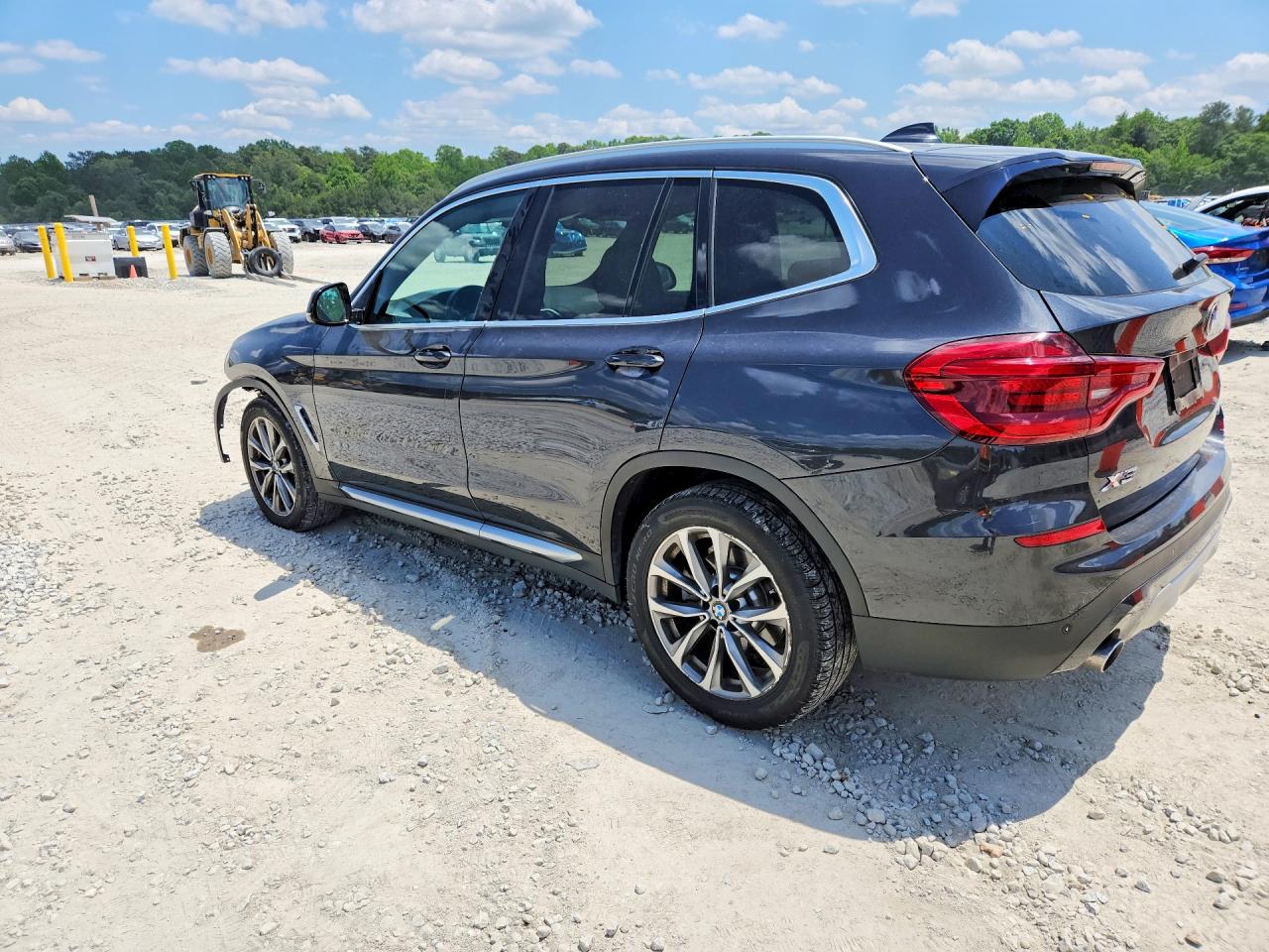 2019 Bmw X3 Sdrive30i Серый vin: 5UXTR7C58KLR52361