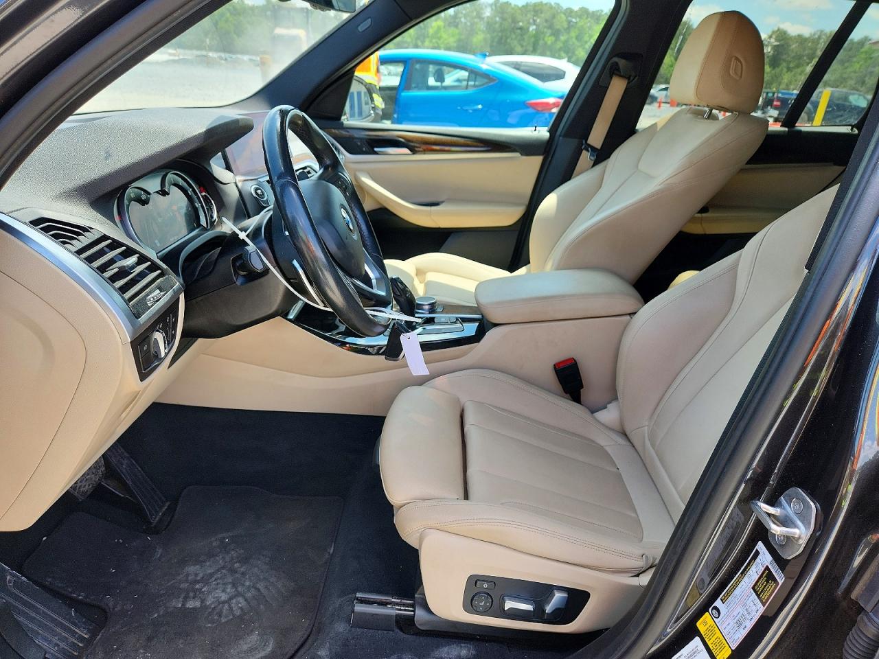 2019 Bmw X3 Sdrive30i Серый vin: 5UXTR7C58KLR52361