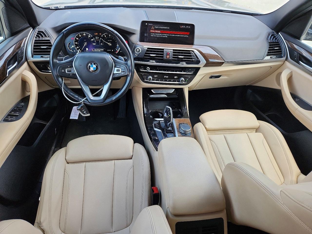 2019 Bmw X3 Sdrive30i Серый vin: 5UXTR7C58KLR52361