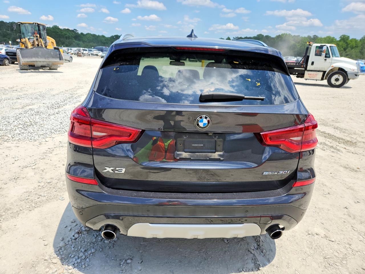 2019 Bmw X3 Sdrive30i Серый vin: 5UXTR7C58KLR52361