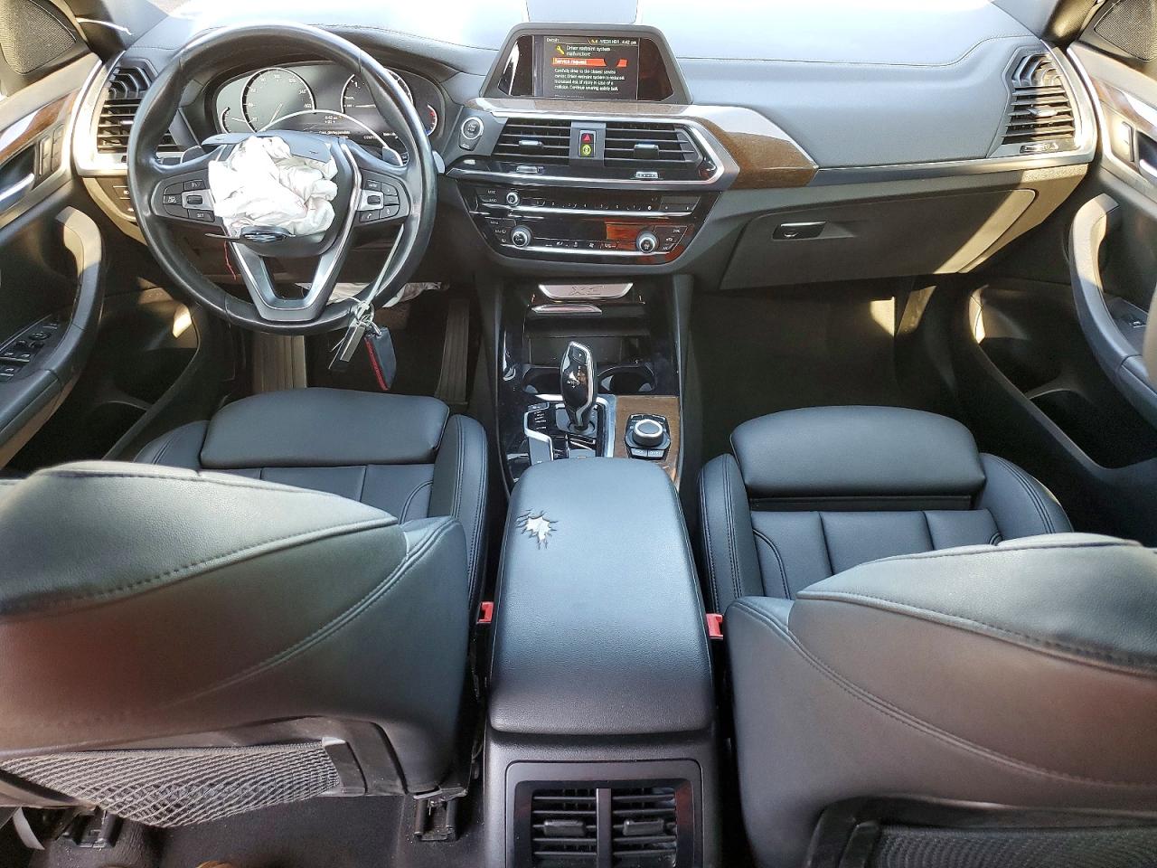 2019 Bmw X3 Sdrive30i Черный vin: 5UXTR7C59KLR46990