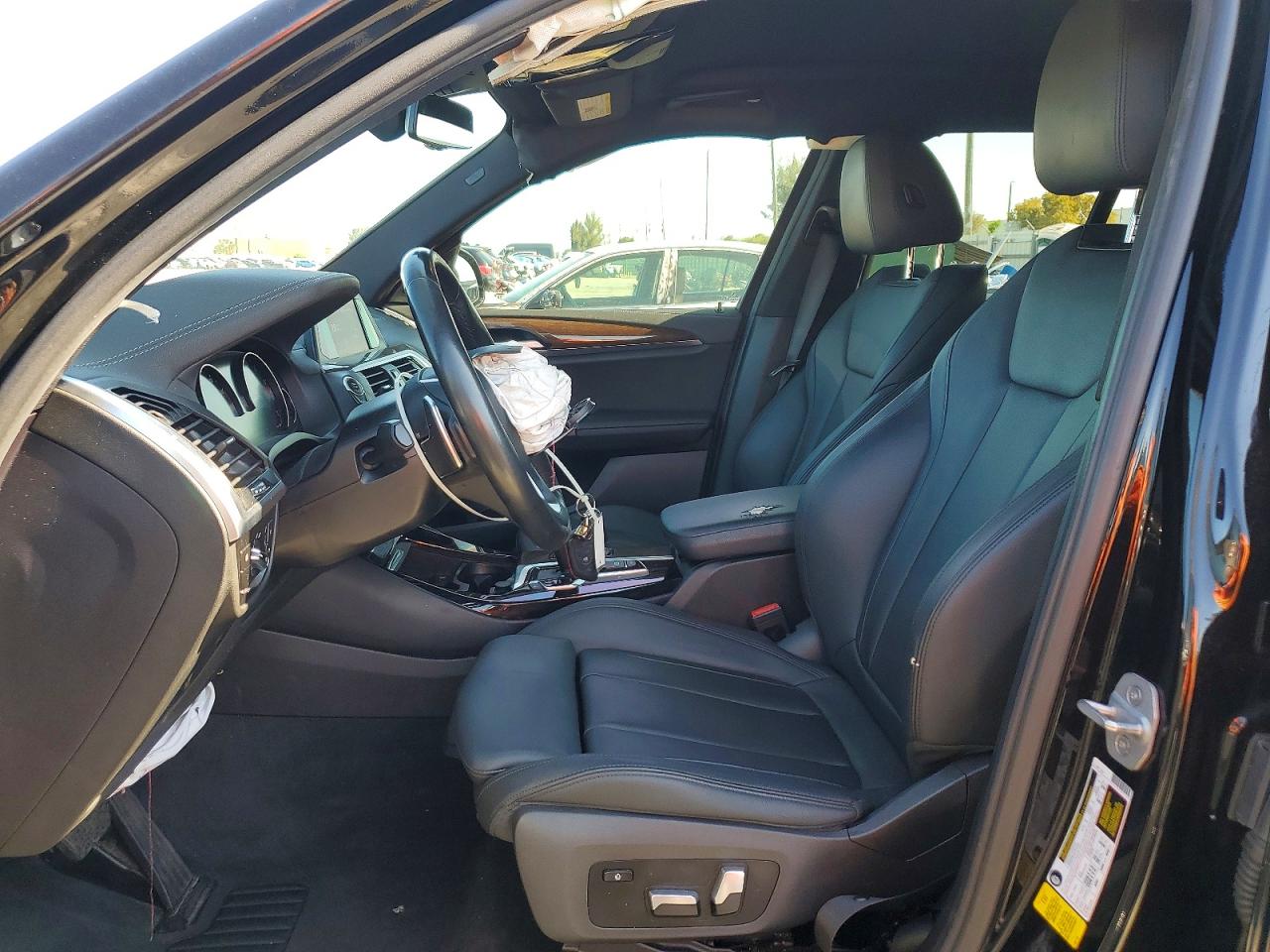 2019 Bmw X3 Sdrive30i Черный vin: 5UXTR7C59KLR46990