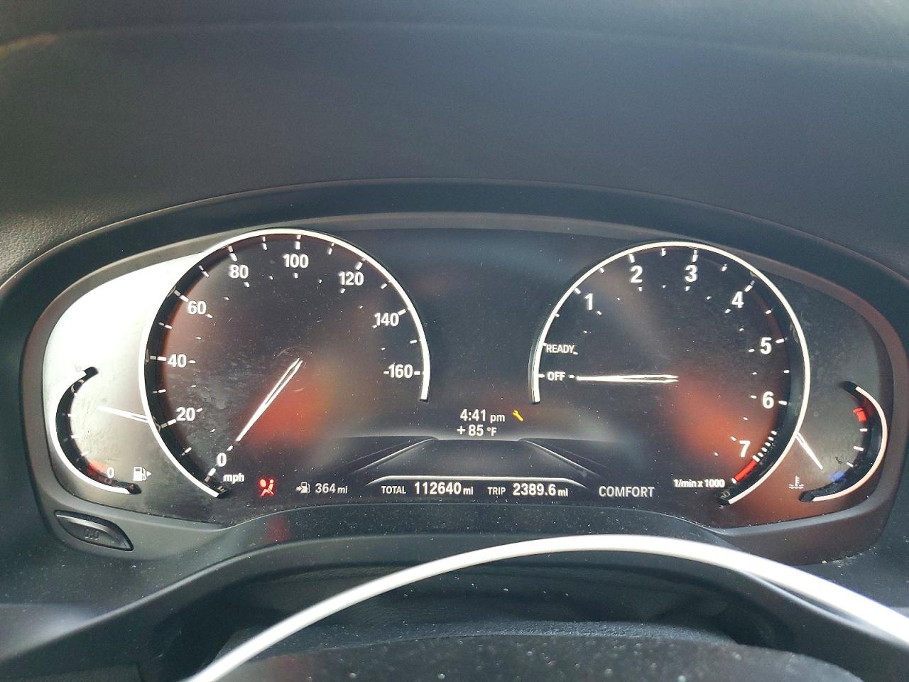 2019 Bmw X3 Sdrive30i Черный vin: 5UXTR7C59KLR46990