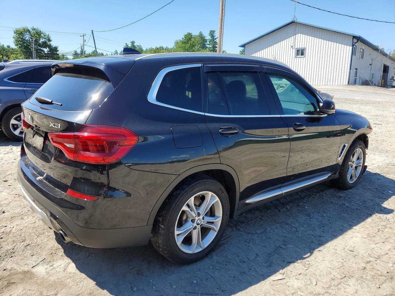 2018 Bmw X3 Xdrive30i Черный vin: 5UXTR9C51JLC73464