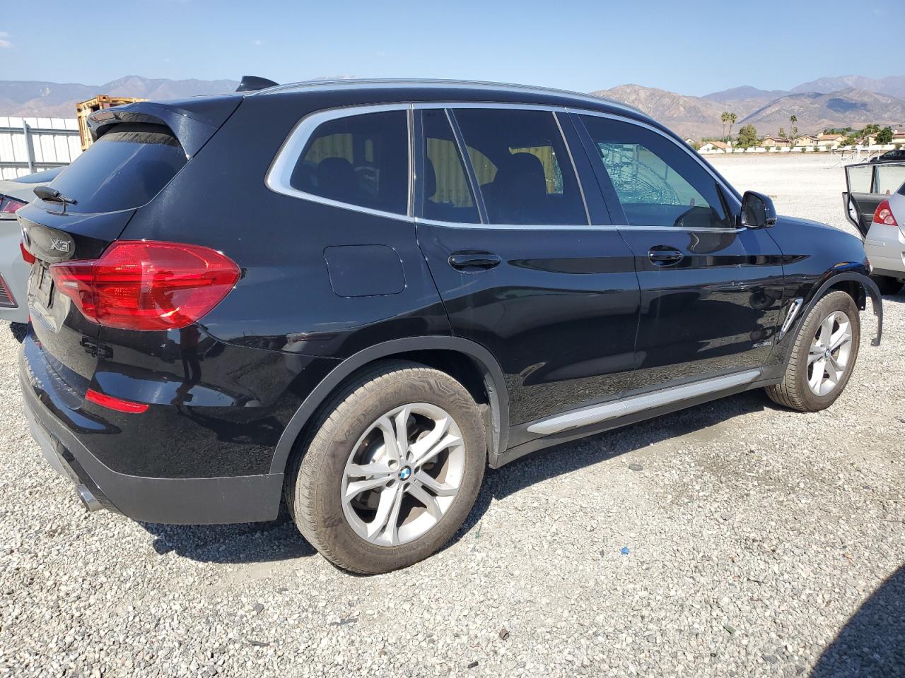 2018 Bmw X3 Xdrive30i Black vin: 5UXTR9C51JLC77840
