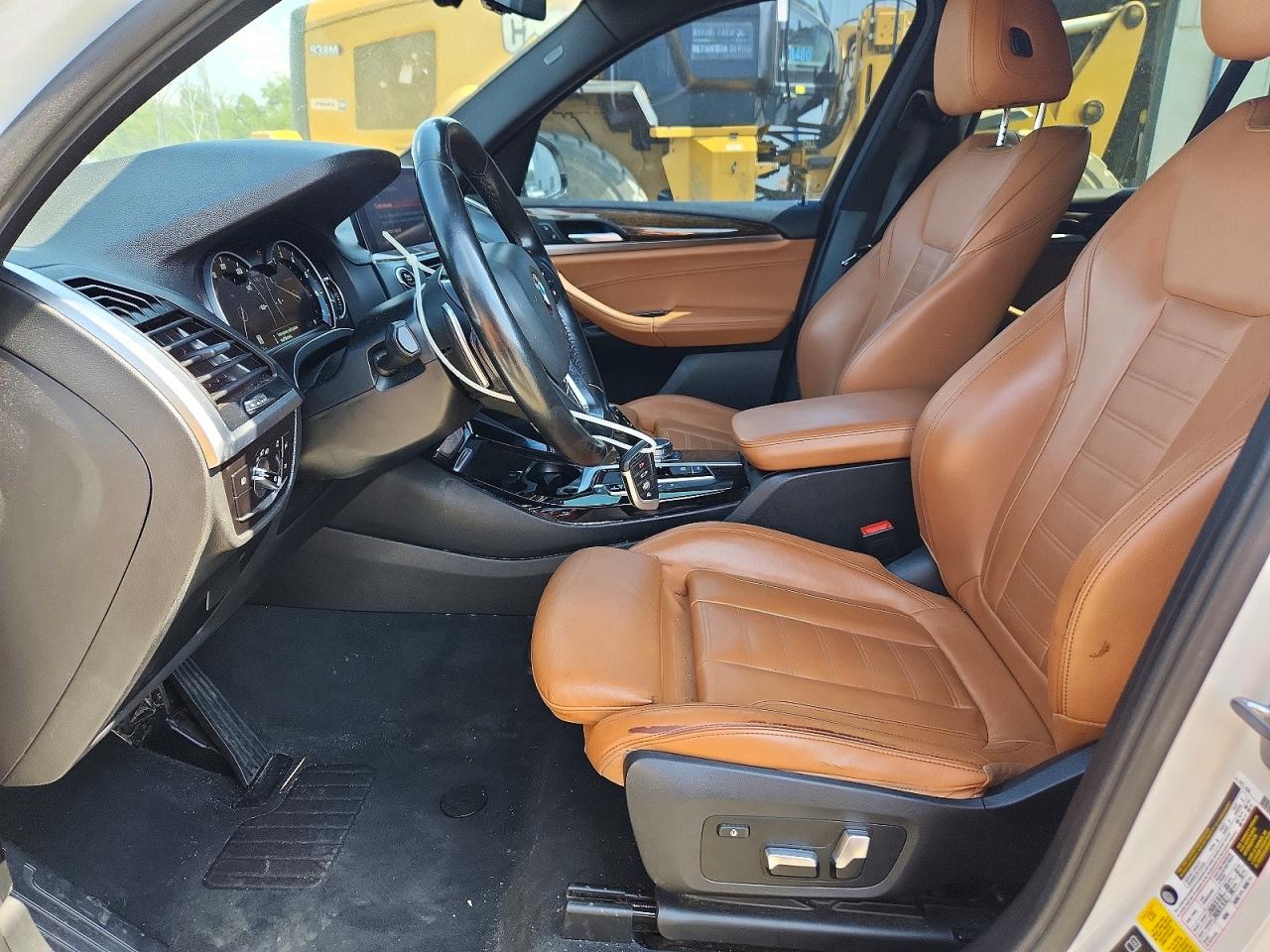 2019 Bmw X3 Xdrive30i White vin: 5UXTR9C51KLE21193