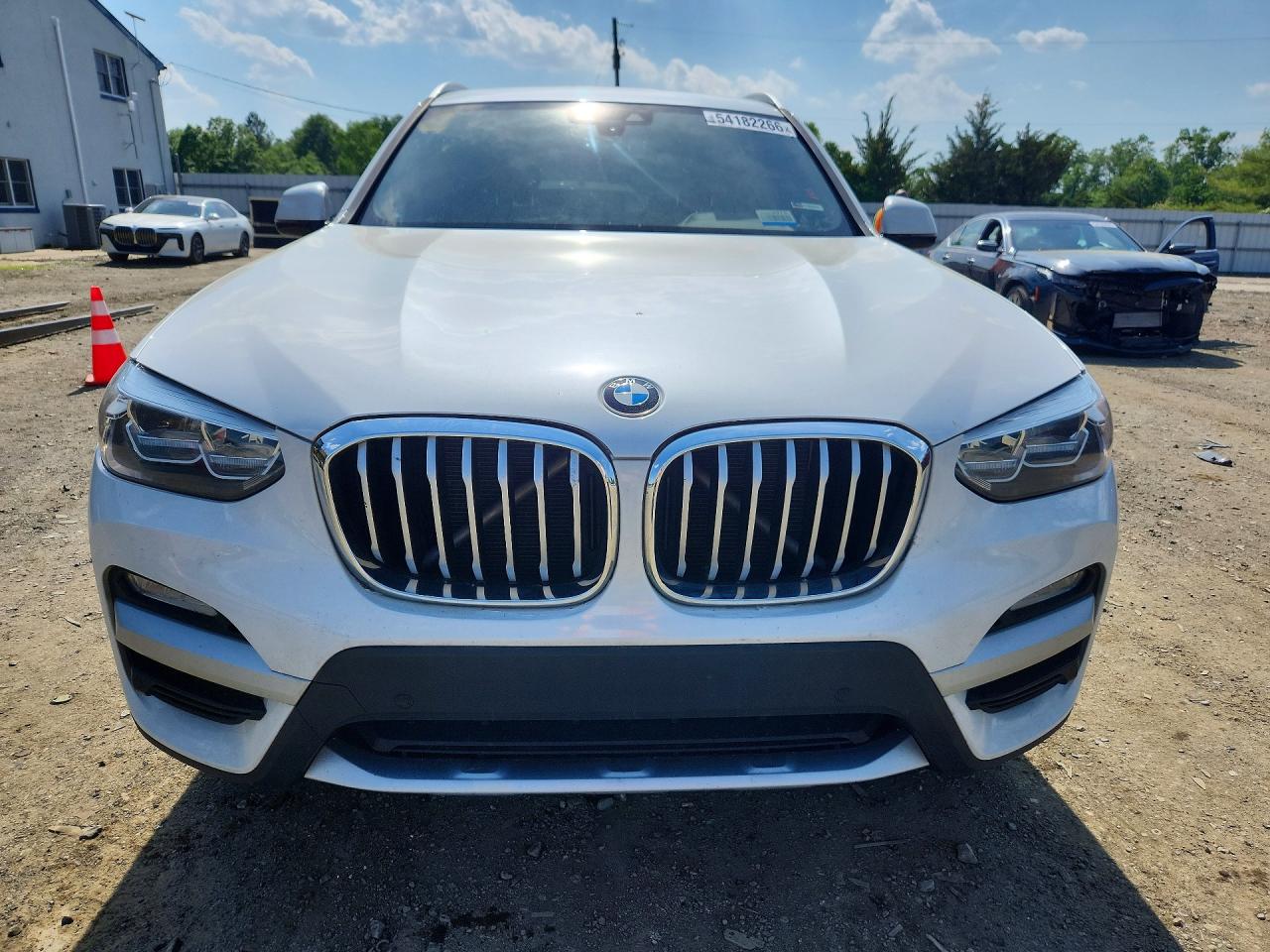 2019 Bmw X3 Xdrive30i White vin: 5UXTR9C51KLE21193