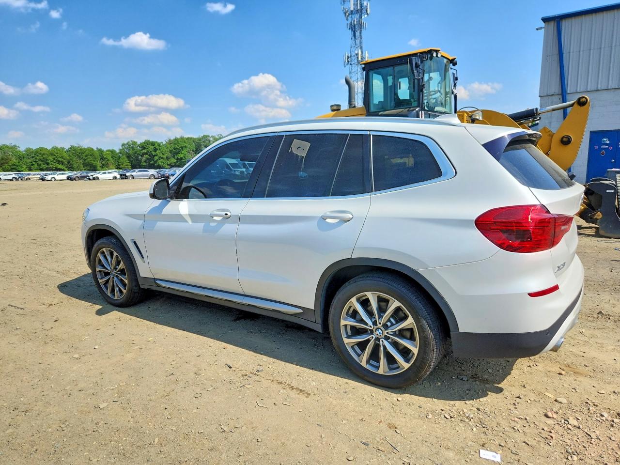2019 Bmw X3 Xdrive30i White vin: 5UXTR9C51KLE21193