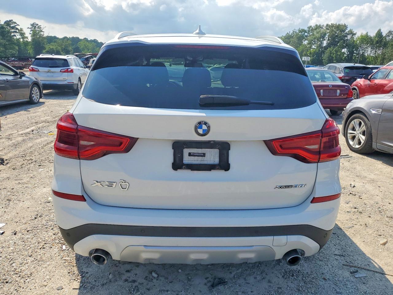 2019 Bmw X3 Xdrive30i White vin: 5UXTR9C51KLP82873