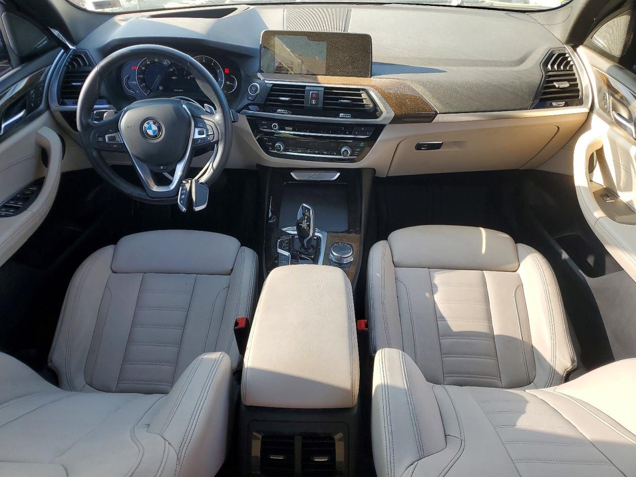 2019 Bmw X3 Xdrive30i White vin: 5UXTR9C51KLP82873