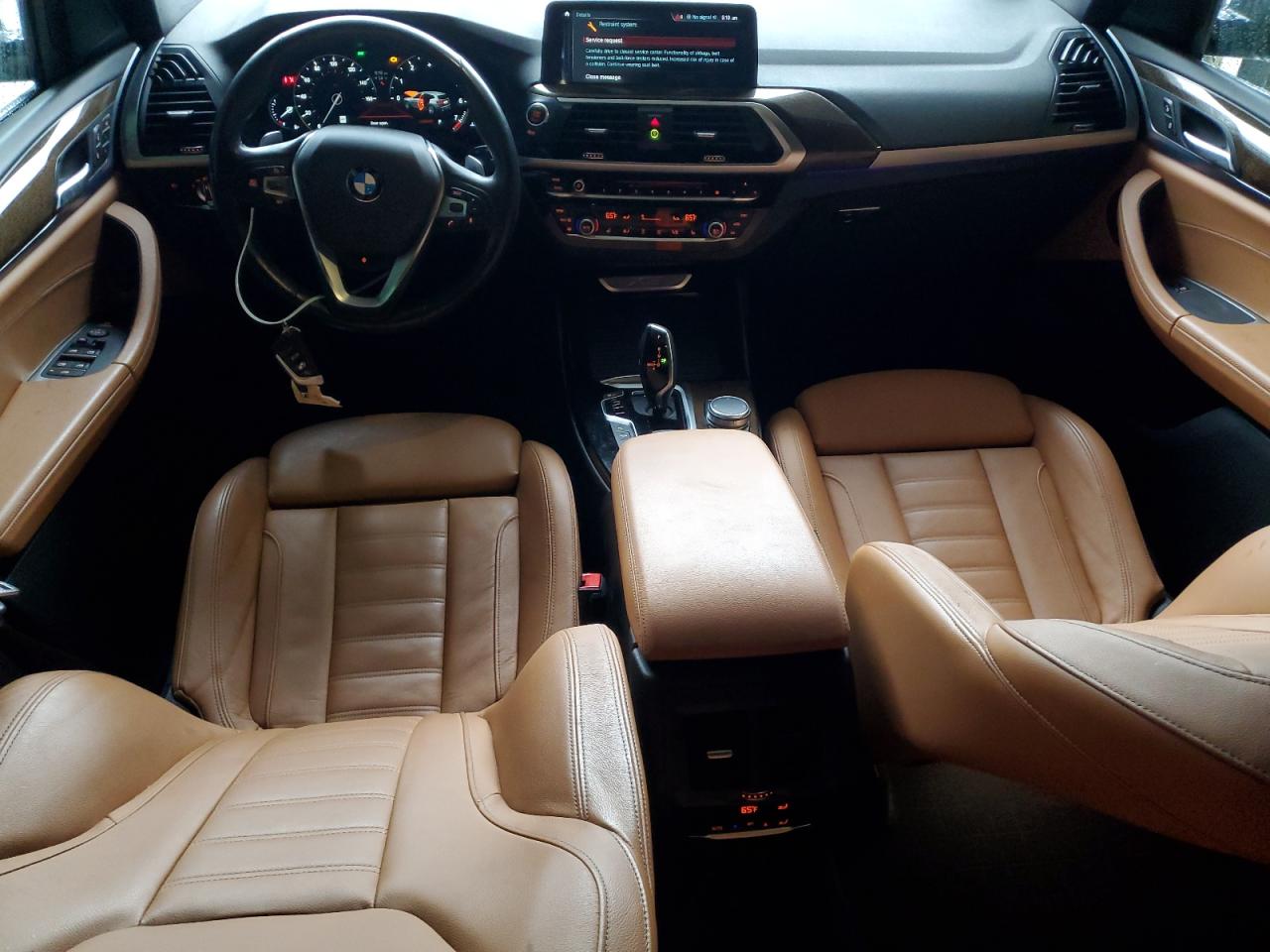 2018 Bmw X3 Xdrive30i Белый vin: 5UXTR9C52JLC74753