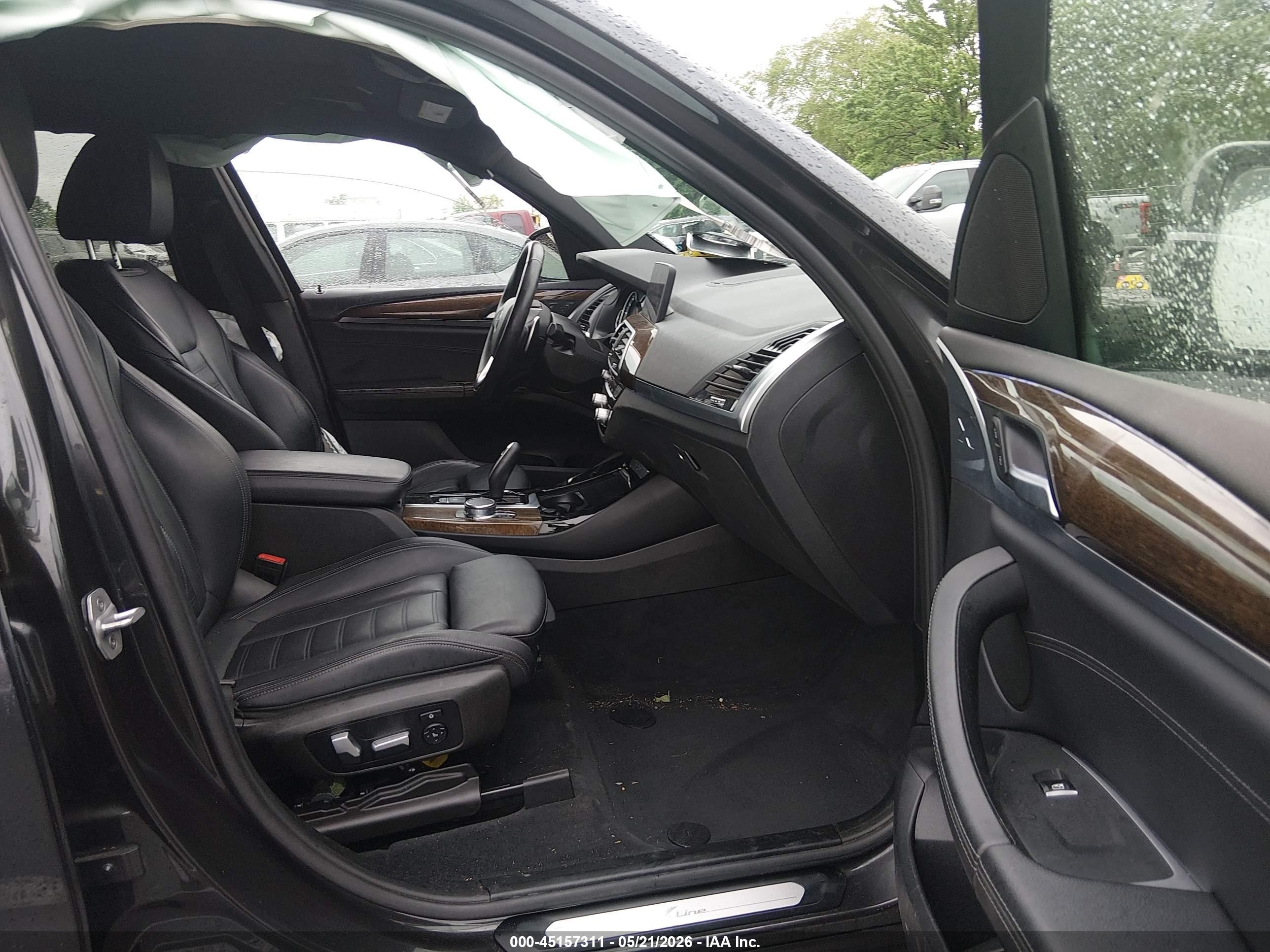 2018 Bmw X3 Xdrive30i Black vin: 5UXTR9C53JLD59309