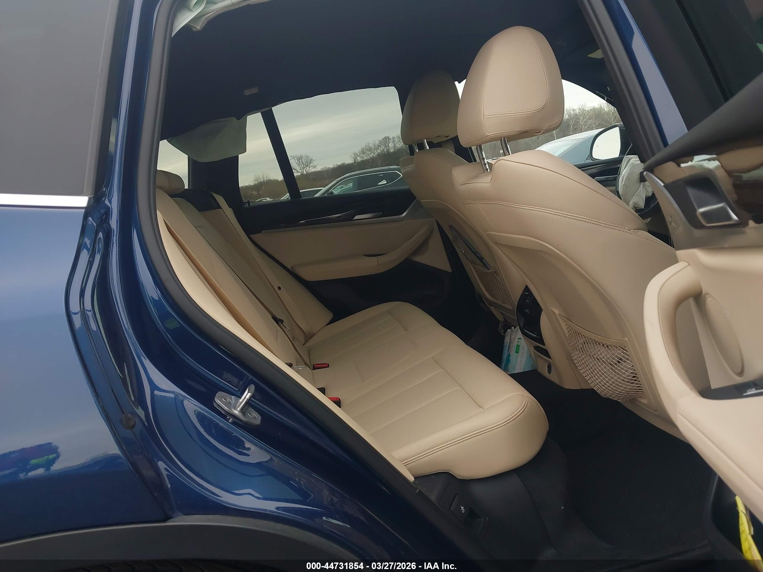 2019 Bmw X3 Xdrive30i Синий vin: 5UXTR9C53KLD91484