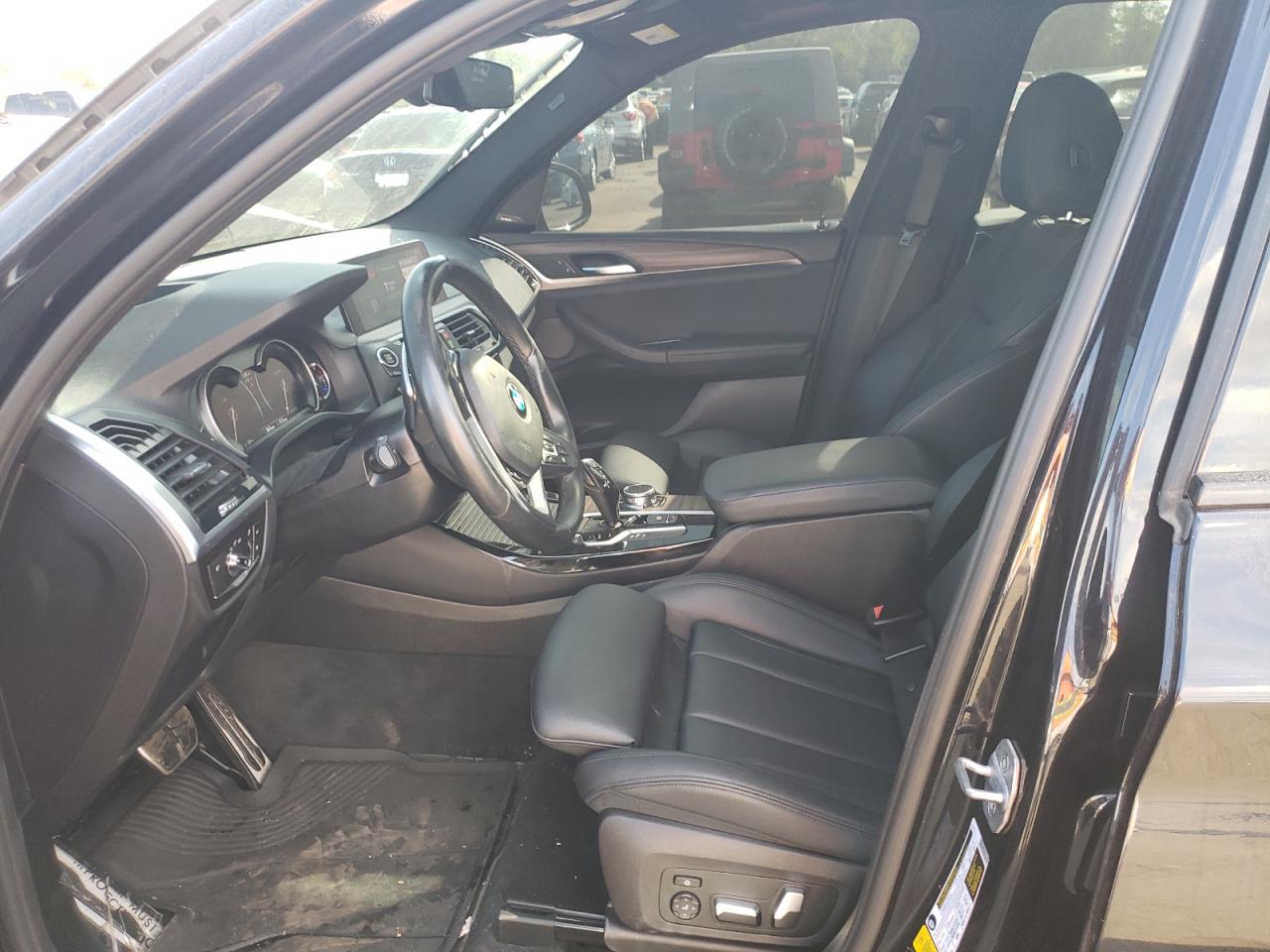 2019 Bmw X3 Xdrive30i Black vin: 5UXTR9C53KLE11670