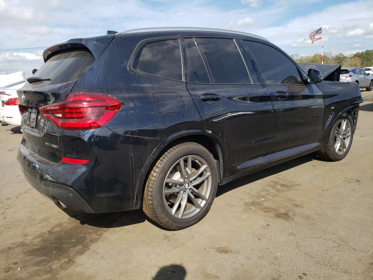 2019 Bmw X3 Xdrive30i Black vin: 5UXTR9C53KLE11670